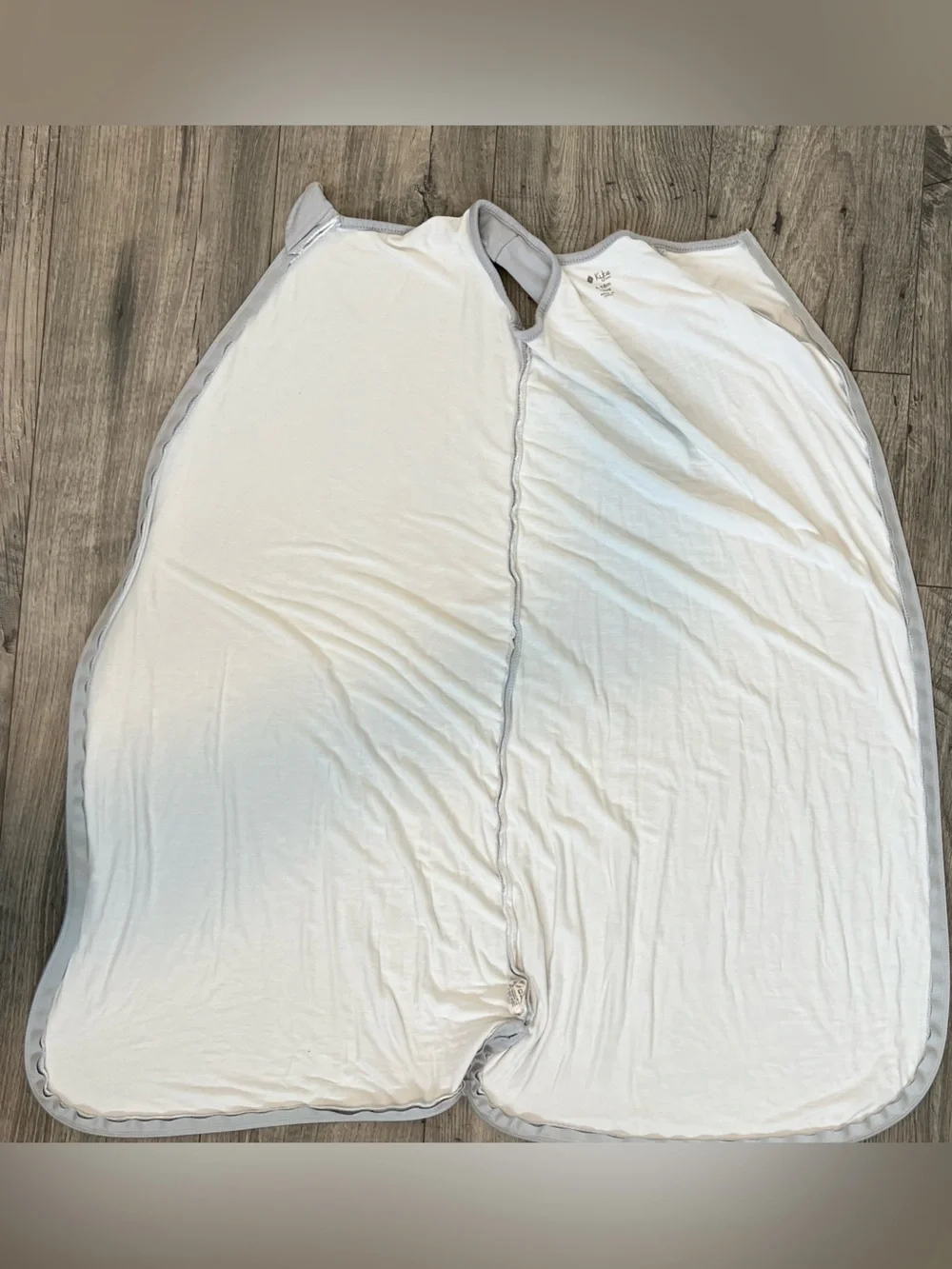 Kyte Baby Bamboo Light Gray Sleep Sack Bag 0.5 TOG-Size 6-18 months